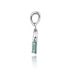 Round Filigree Style Roman Glass Pendant